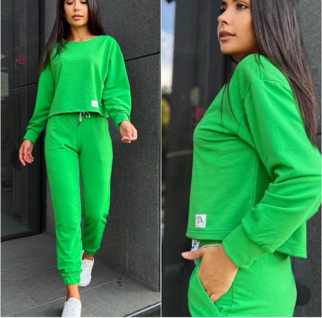 Комплект Вени зелен