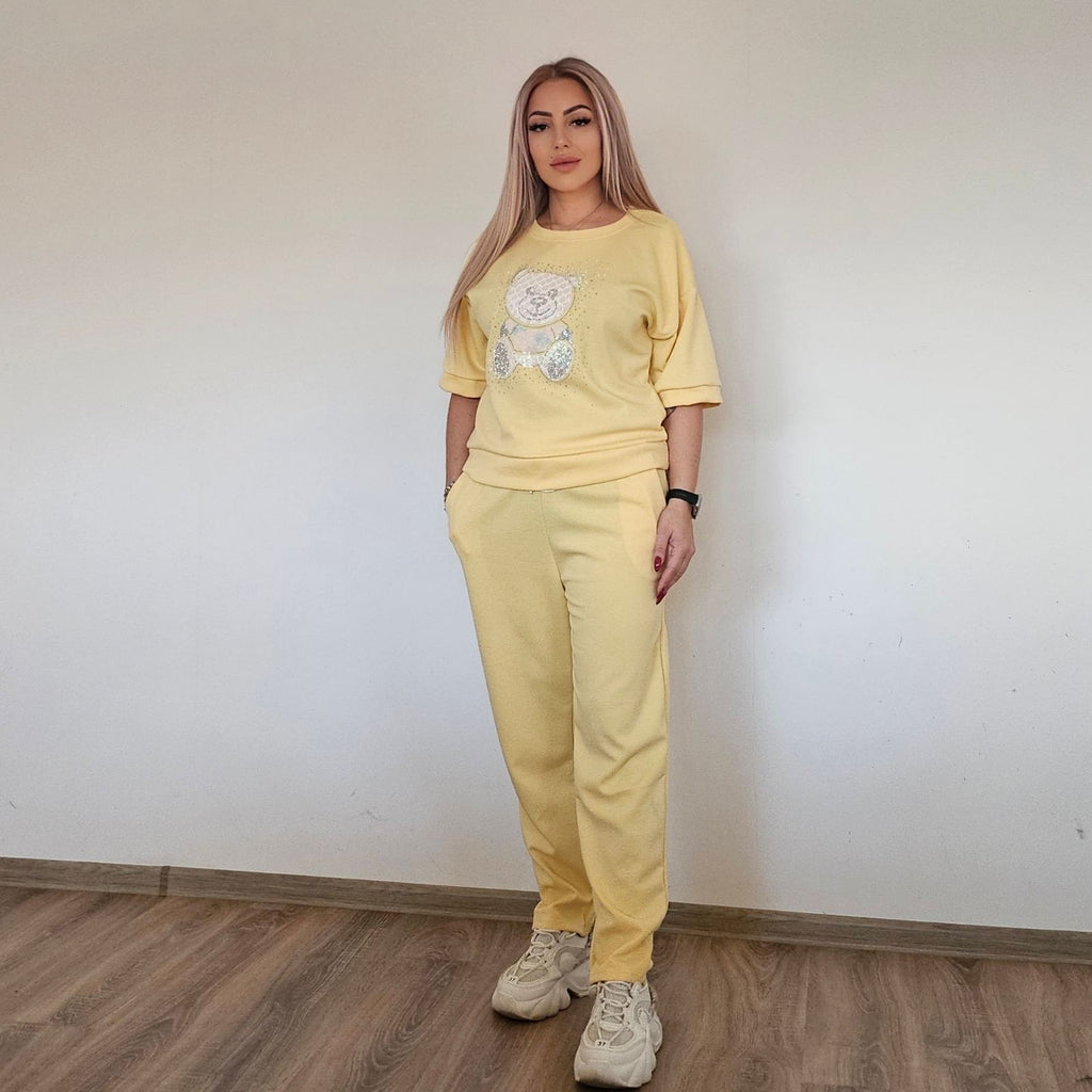 Комплект Лени жълт