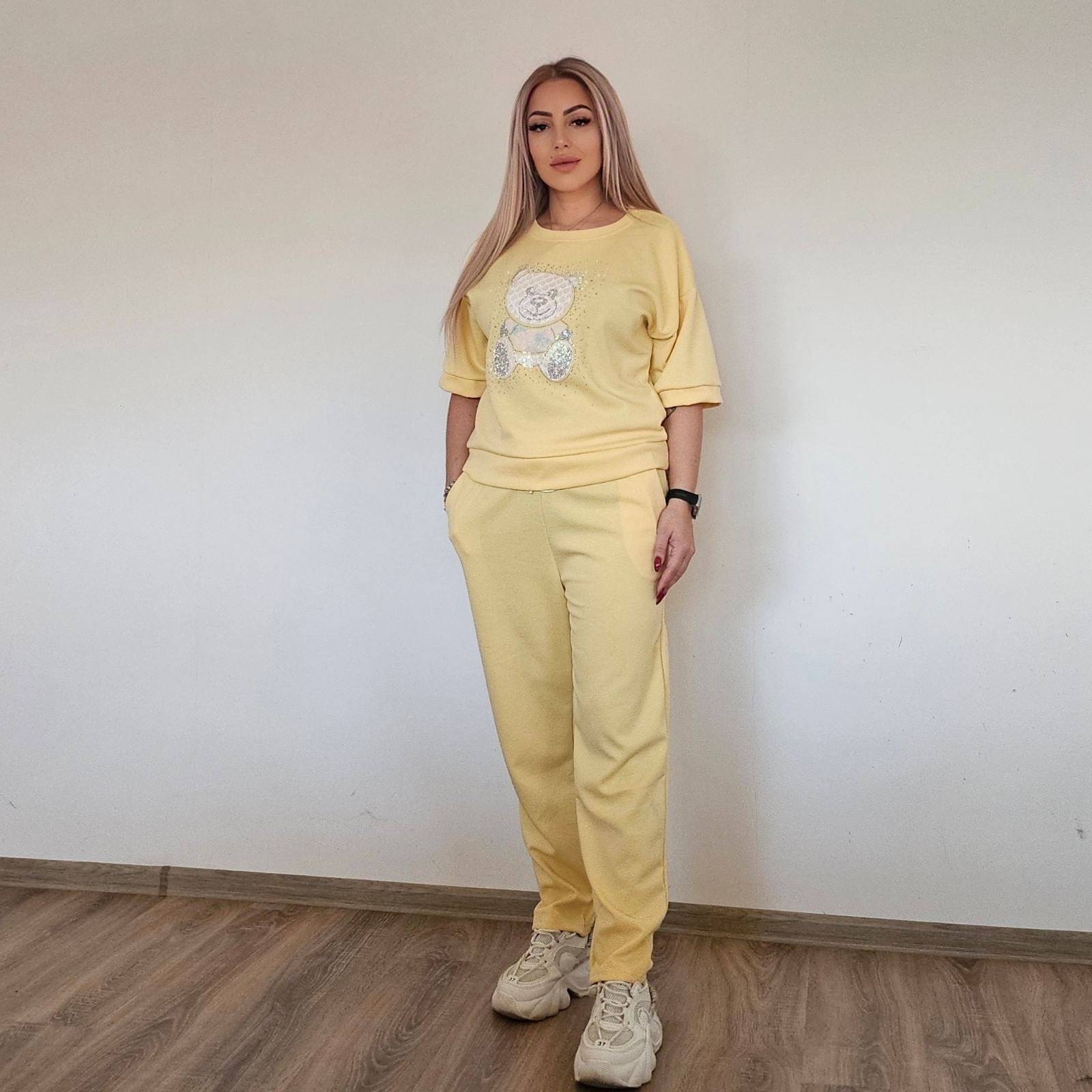 Комплект Лени жълт