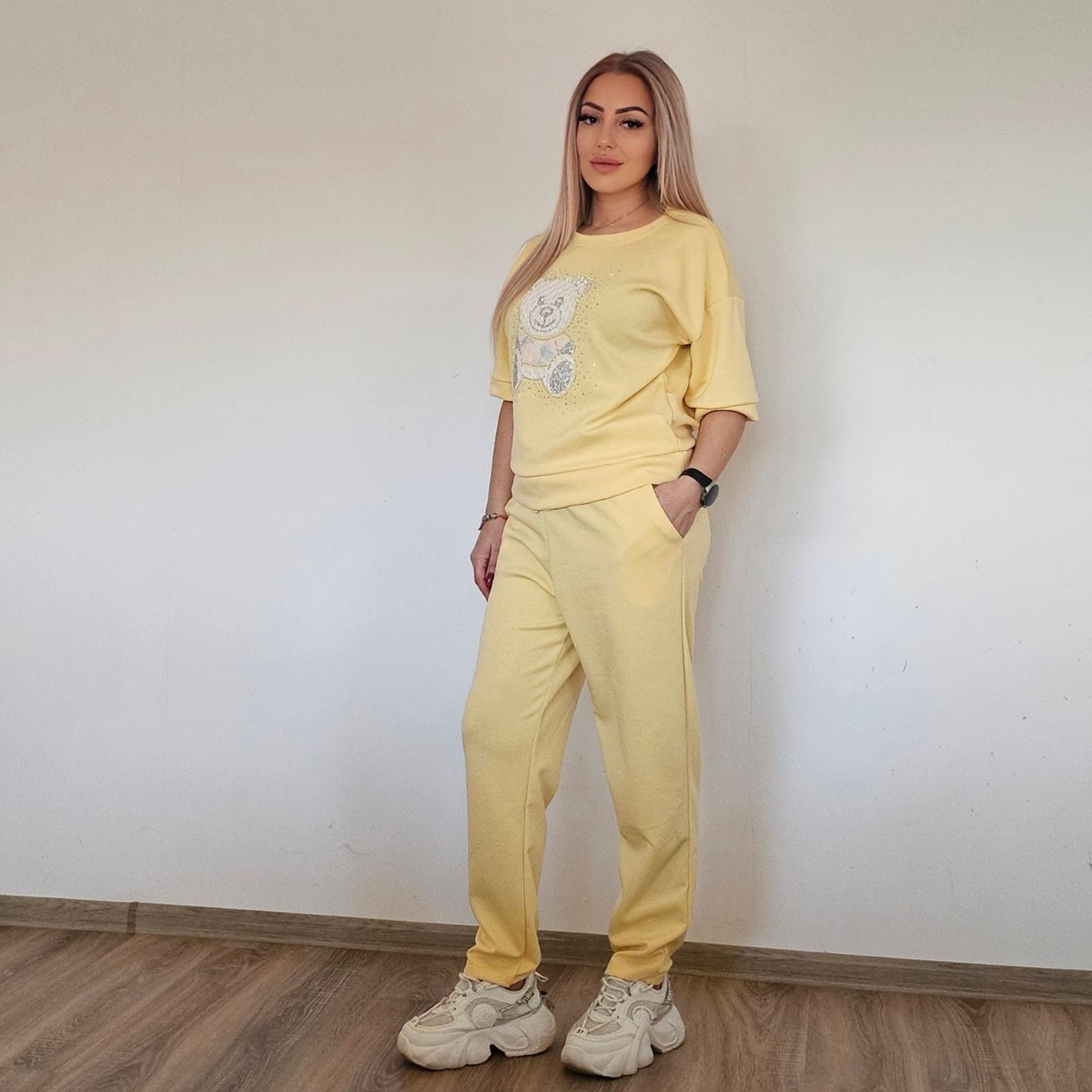 Комплект Лени жълт