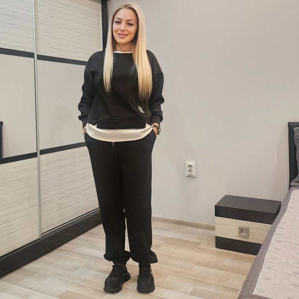 Дамски Комплект Ния черно